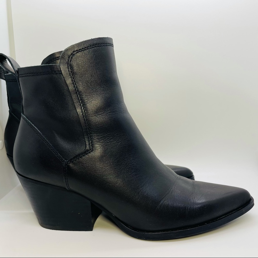 Dolce Vita Black Western Ankle Booties